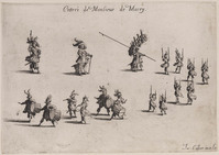 KG 10618
<br/>
Entree van De Macey ("Combat")
<br/>
<em>Callot, Jacques (1592 - 1635)</em>